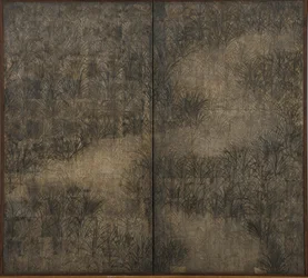 Hierba de otoño, período Edo